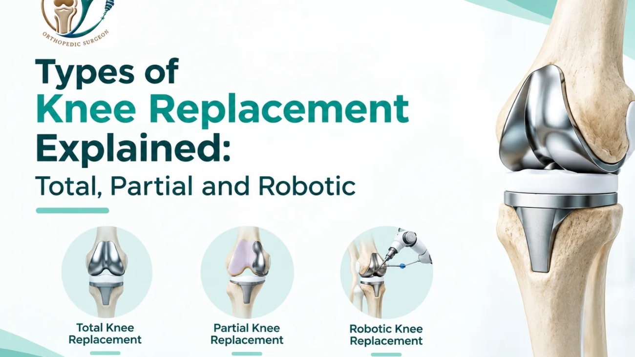 Types of Knee Replacement Dubai