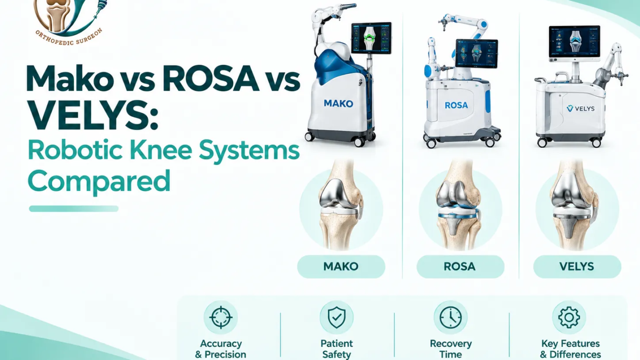 Mako vs ROSA vs VELYS