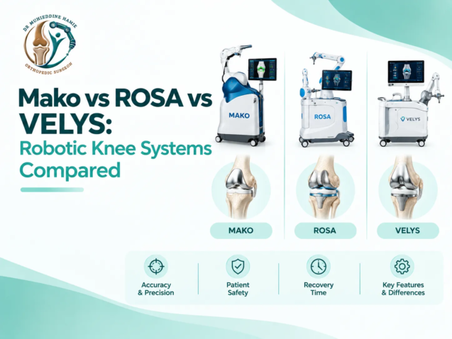 Mako vs ROSA vs VELYS: Robotic Knee Systems Compared