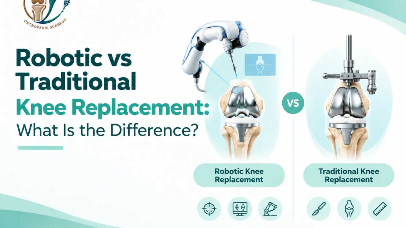 Robotic vs Traditional Knee Replacement in Dubai